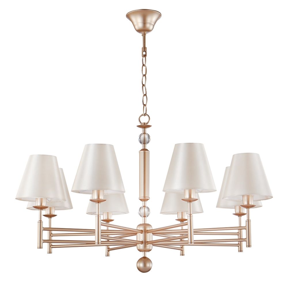 

Подвесная люстра Crystallux FLAVIO FLAVIO SP8 GOLD, FLAVIO SP8 GOLD