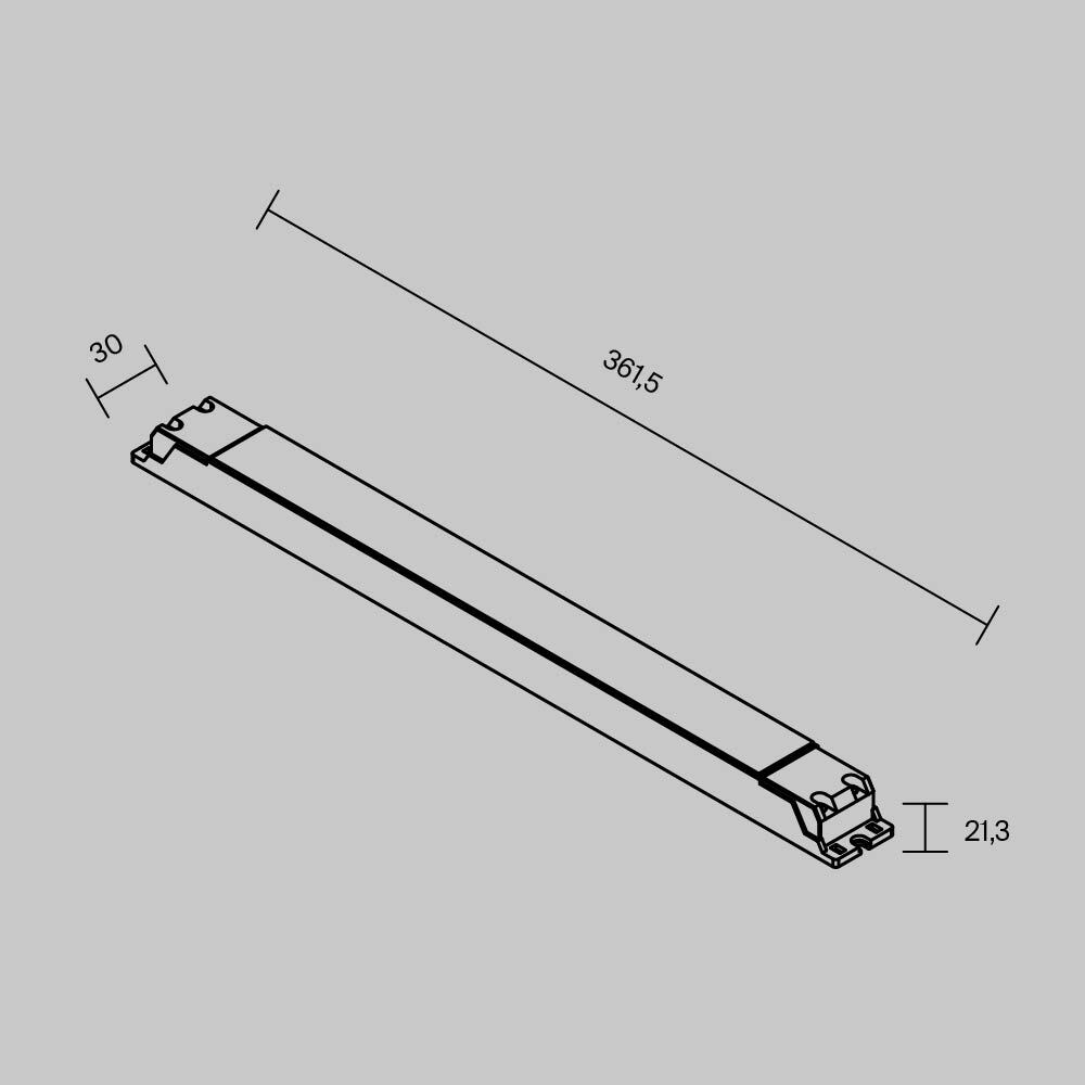 Источник напряжения Lighting control Maytoni 725011_MY