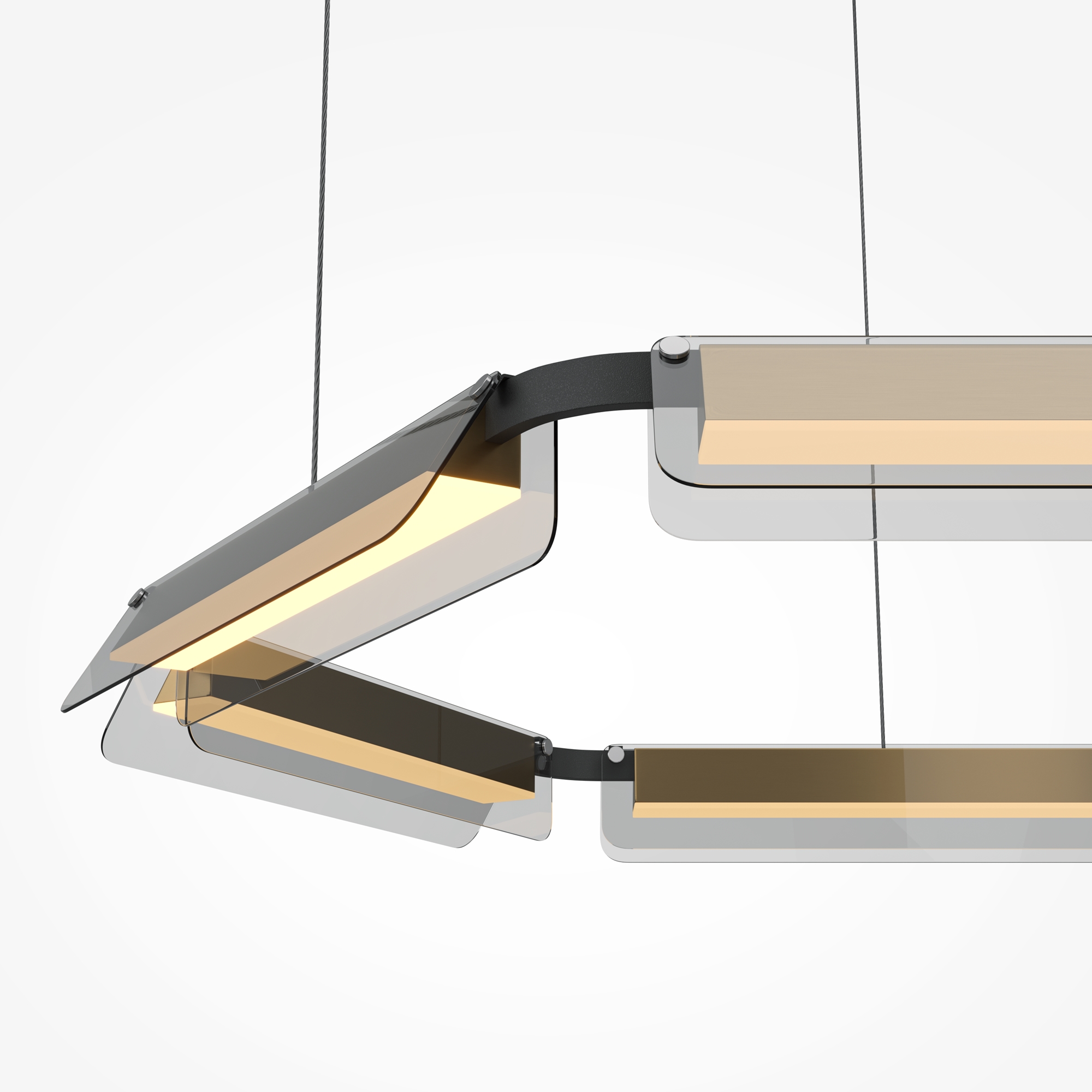 Подвесная люстра Maytoni Flat MOD296PL-L60BS3K_MY