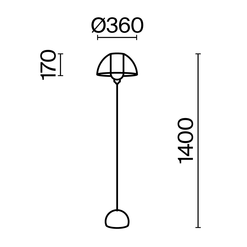 Торшер Maytoni Memory MOD177FL-01B_MY
