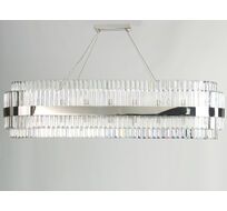 Подвесная люстра NewPort 10242/120 oval nickel_NP