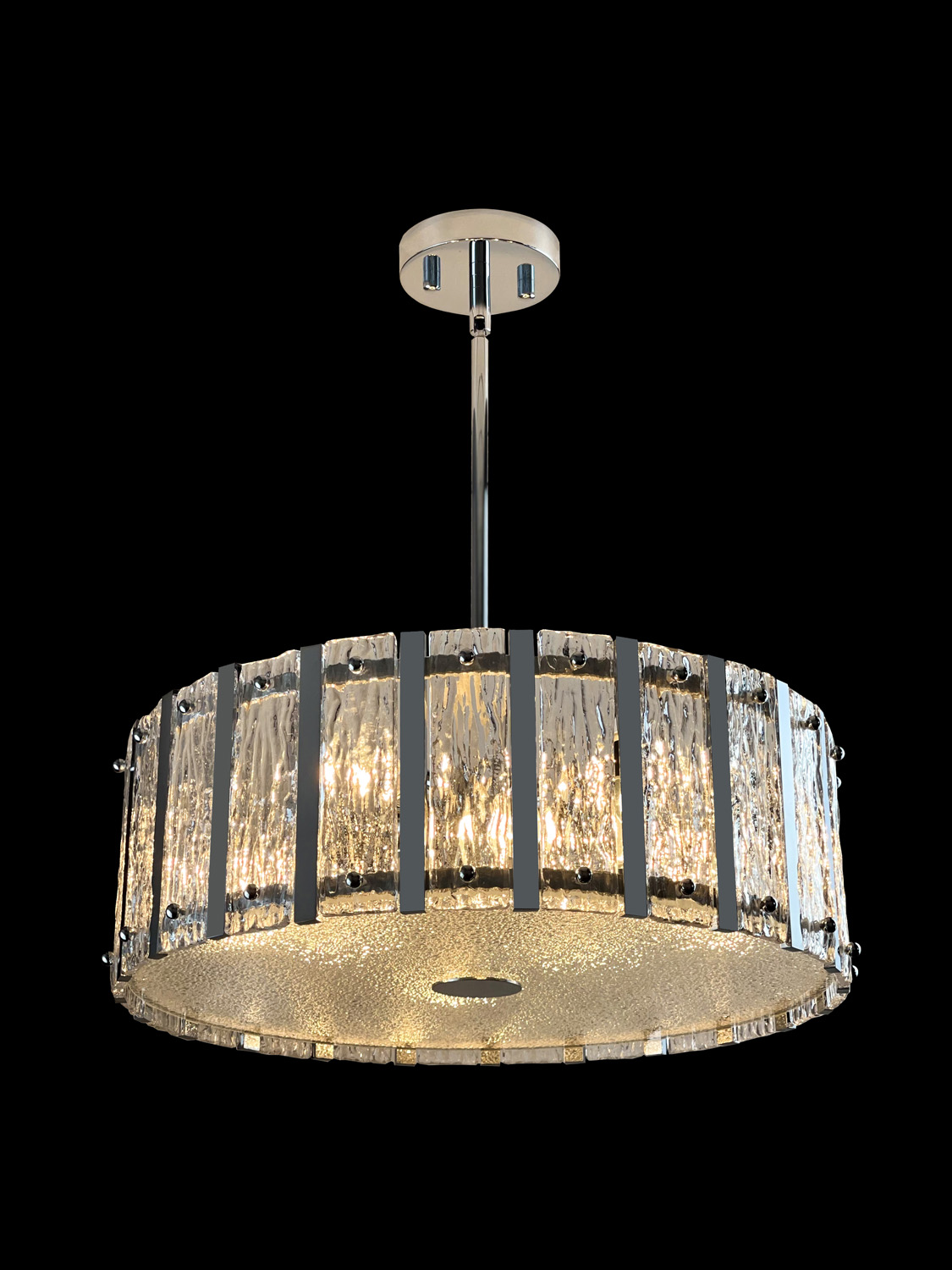 Подвесная люстра iLamp Panorama D4688-50 CR_IP