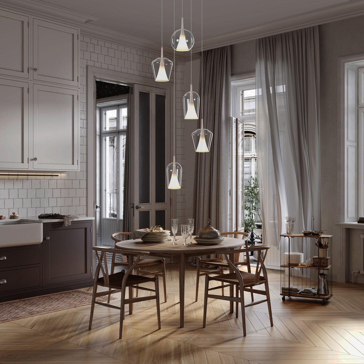 Подвесной светильник MANTRA DESIGN ELSA 8245_MN