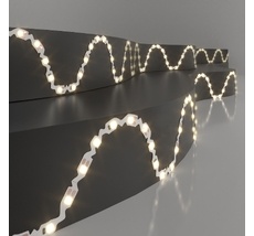 Лента светодиодная гибкая 12V 6W 60 Led S 2835 P20 теплый белый a052852_ES