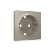 Лицевая панель для электрической розетки с/з QUANT Ambrella Volt ALFA AP3660_AMB