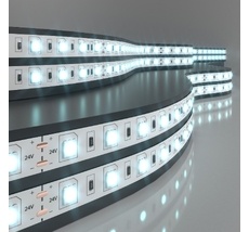 Лента светодиодная 24V 14,4W 60Led 5050 IP20 холодный белый, 5м a052967_ES