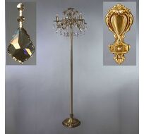 Торшер Ambiente GRANADA 2118F/4 AB Honey Leaf_BZ