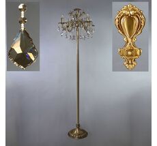 Торшер Ambiente GRANADA 2118F/4 AB Honey Leaf_BZ