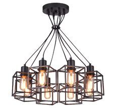 Подвесная люстра Lussole BADGER LSP-9541