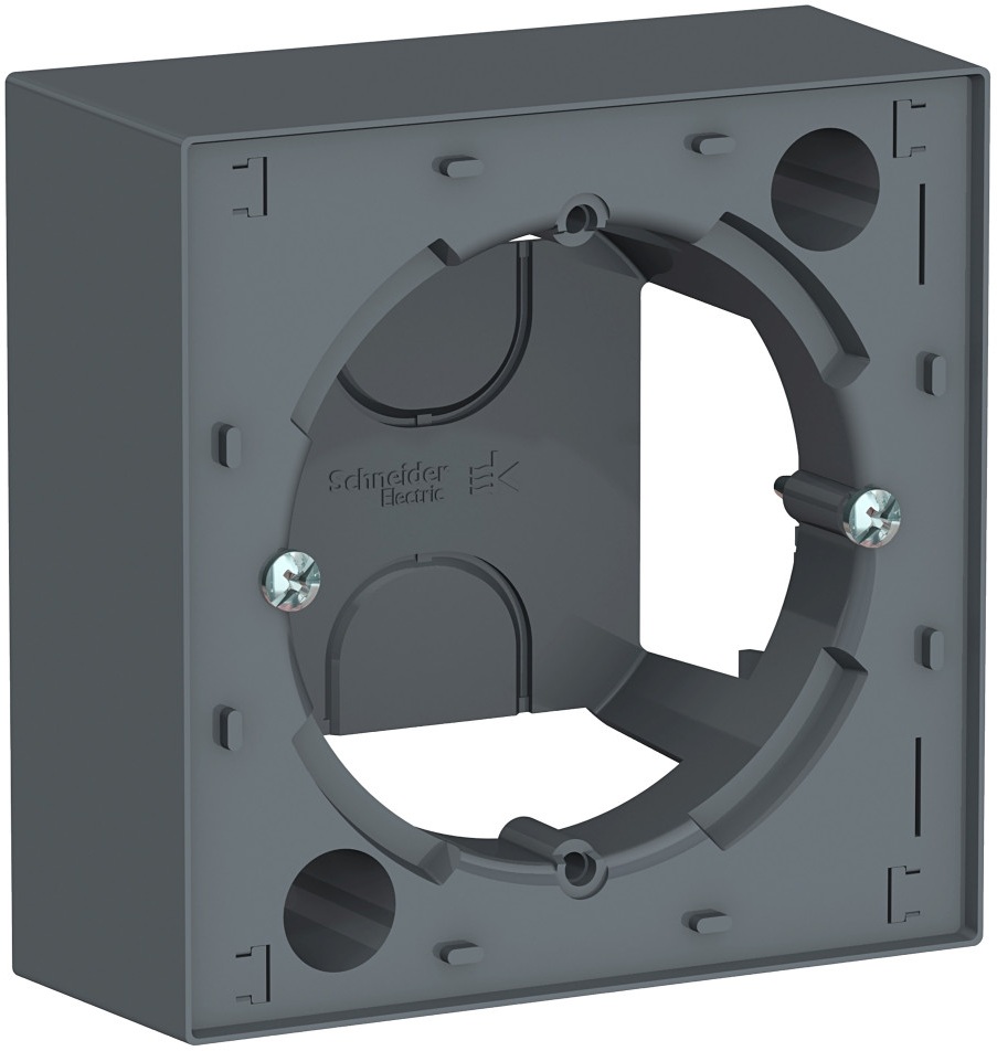 Коробка наружного монтажа (грифель) Systeme Electric ATN000700