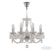 Хрустальная люстра Bohemia Ivele Crystal 101/8/165 Ni_BI