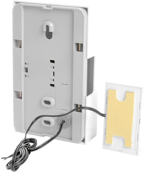 Звонок с кнопкой проводной электромеханический белый 230V Feron 41504_FR