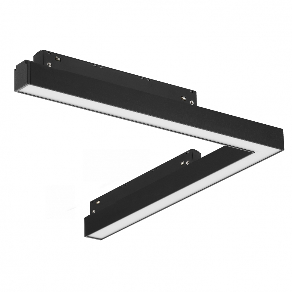 Угловой магнитный трековый светильник iLedex VISION SMART 4822-013-L320-16W-110DG-BK_IX