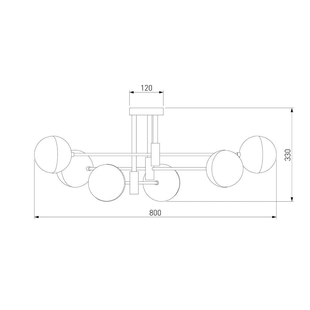 Потолочная люстра Eurosvet Nuvola a057081_EU