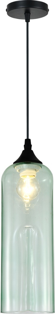 Подвесной светильник со стеклянным плафоном Escada 2110/1S Green_ESC