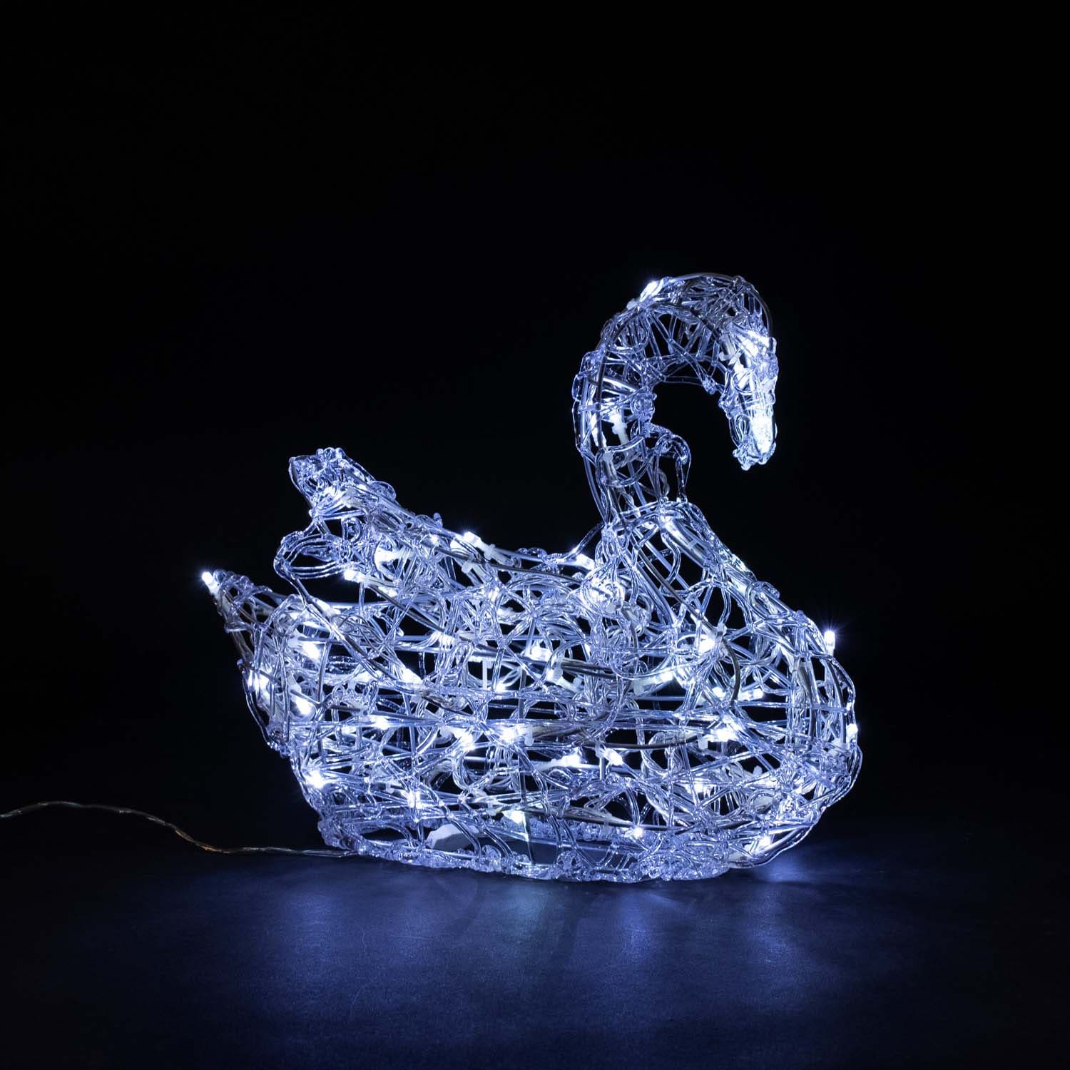 Светодиодный Лебедь 30см Белый 24В, 60 LED, IP54 491932