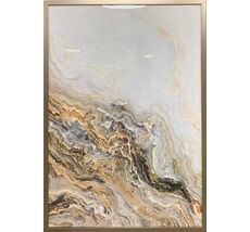 Постер Серый мрамор-1 Garda Decor 89VOR-MARBLE3