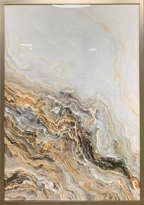 Постер Серый мрамор-1 Garda Decor 89VOR-MARBLE3