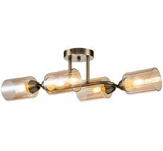 Потолочная люстра на штанге 1110/4P Е27*60W Escada 1110/4P Bronze_ESC