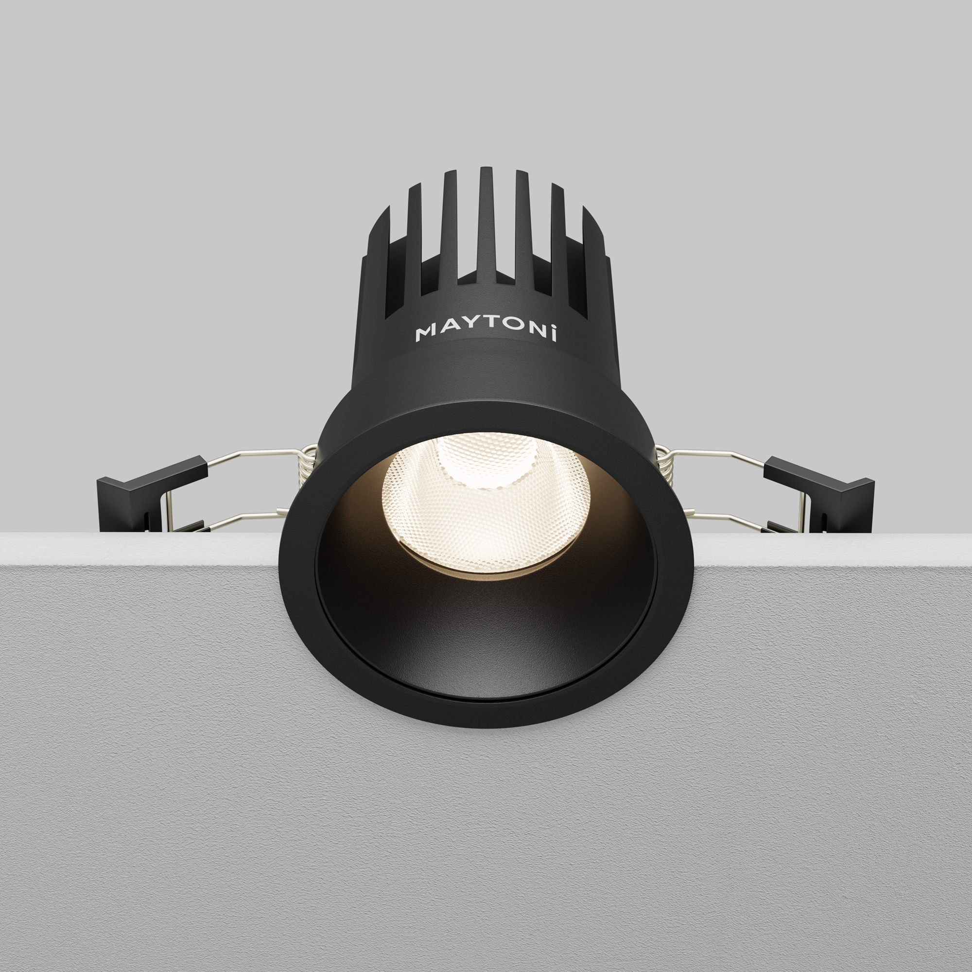 Встраиваемый светильник Maytoni Dip DL117-15W-4K-B_MY