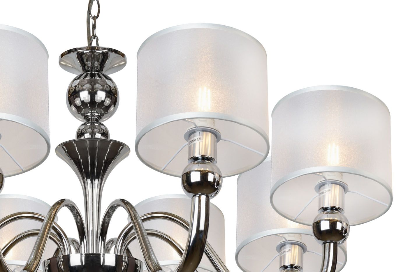 Подвесная люстра ILamp Spring RM1690/8CR_IP