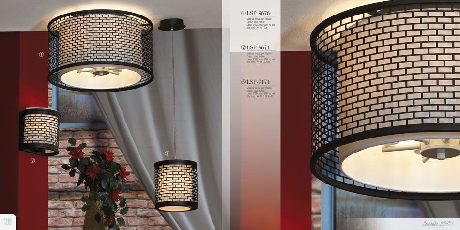 Подвесной светильник Lussole LEVITTOWN LSP-9671