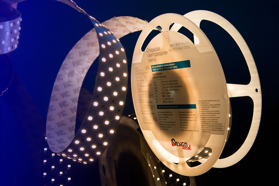 Светодиодная лента 1м. 26W 3000К DSG2280-24-WW-33 00-00000533_SW