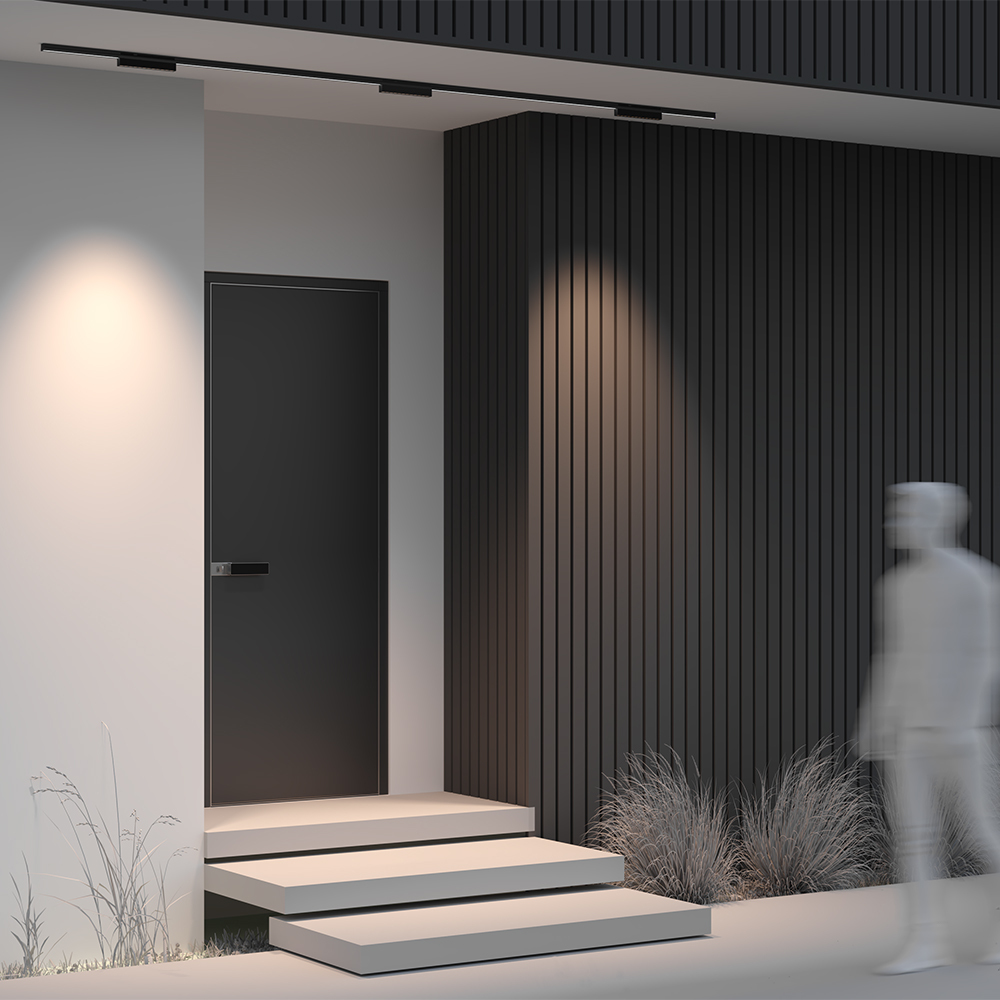 Уличный трековый светильник Maytoni Points O-TR02-2-S-12WB3K_MY