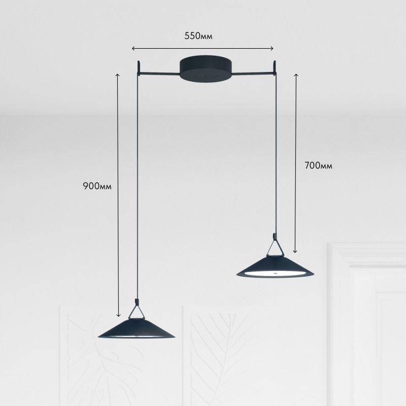 Трековая система Denkirs Belty SET DK55SET13-01-DG