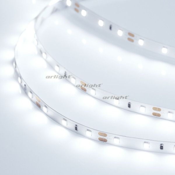 Лента RT-A60-8mm 12V Cool 8K (4.8 W/m, IP20, 2835, 5m) (ARL, Открытый) 014884(2)_ARL