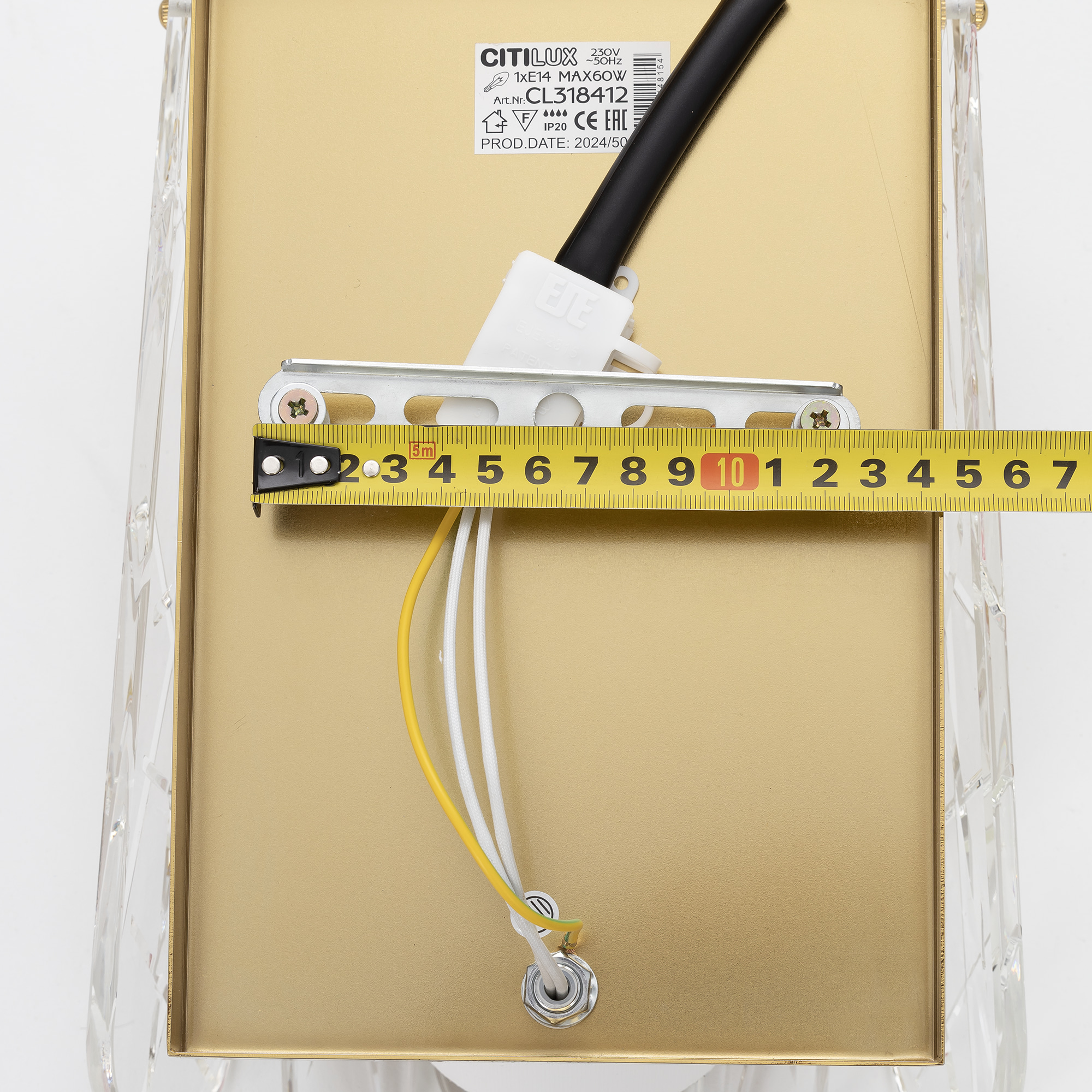 Настенный светильник Citilux RITZ CL318412