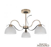 Потолочная люстра Arte Milano Napoli 327306/3 FG+BK