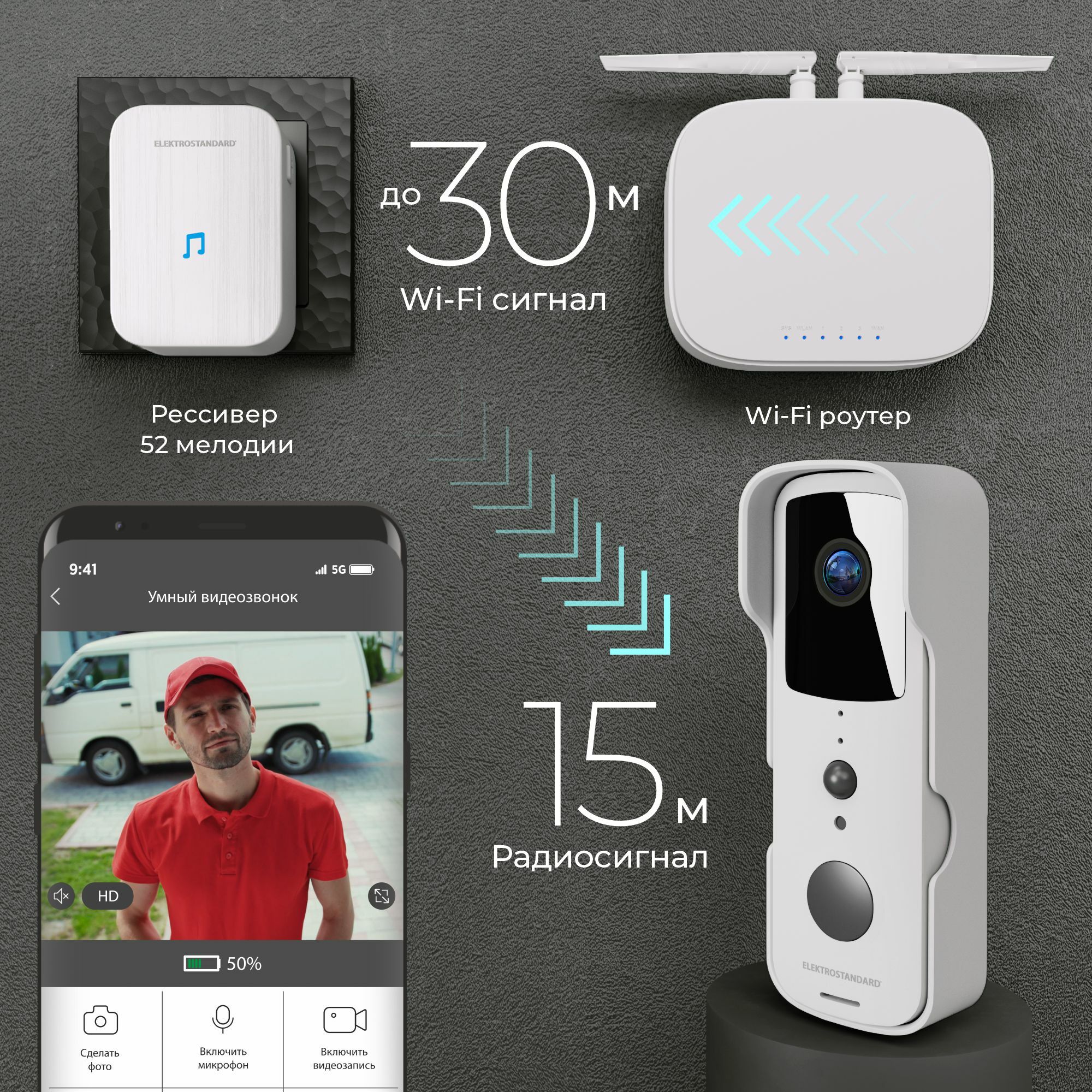 дверной звонок Elektrostandard a059339_ES