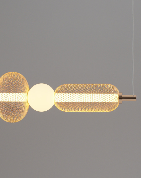 Потолочный светильник подвесной освещает 15 м? светодиодный Moderli V11258-PL_MD