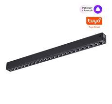 Трековый смарт-светильник диммир. со сменой цв.температуры (управление - пульт ДУ/Tuya Smart Life) NOVOTECH VECTOR 359933