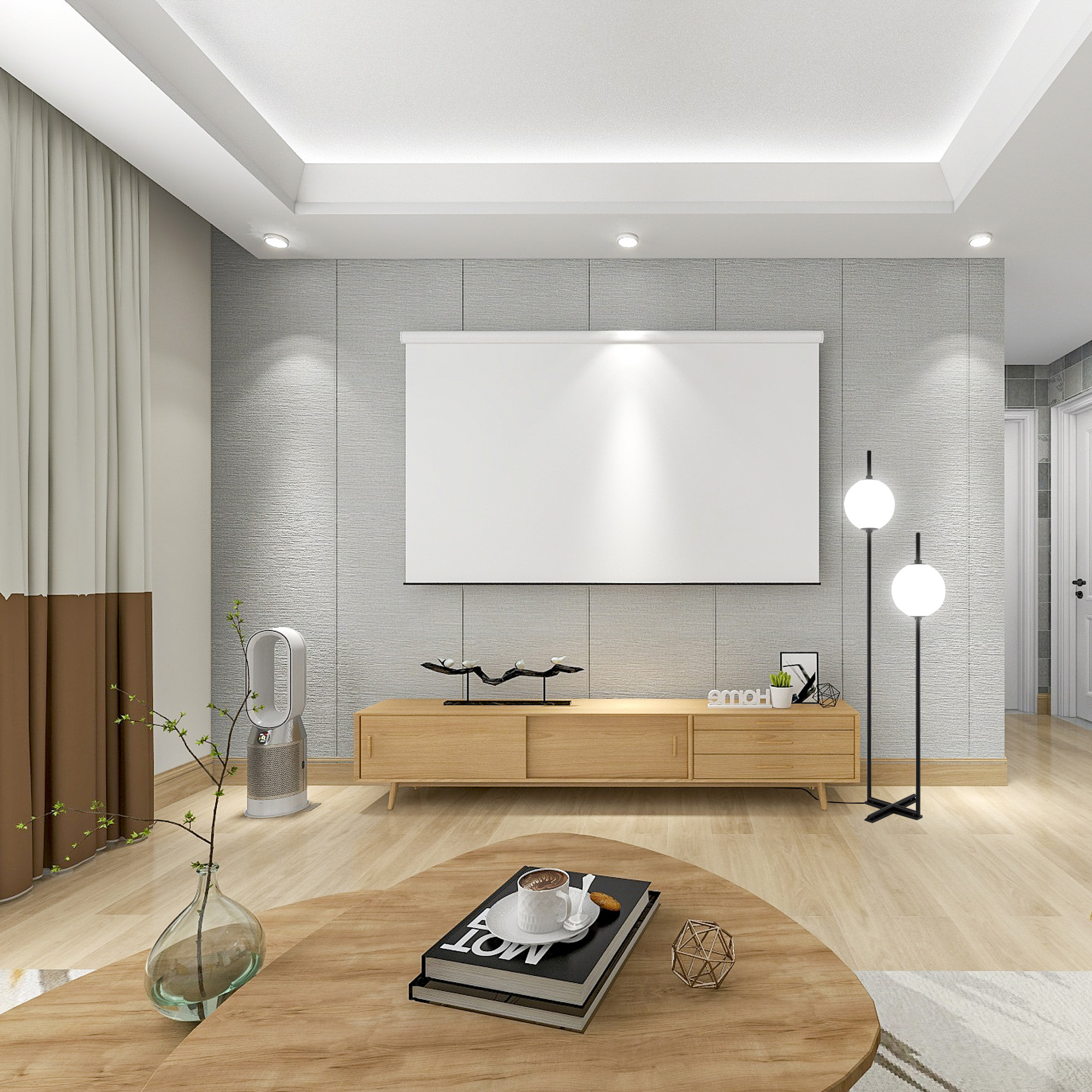 Торшер Maytoni The Sixth Sence Z020FL-L12BK_MY