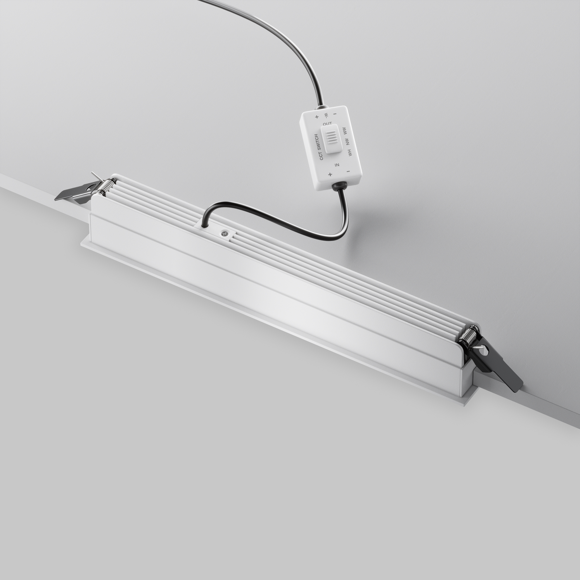 Встраиваемый светильник Maytoni Parete DL100-12W2.7-3-4K-W_MY