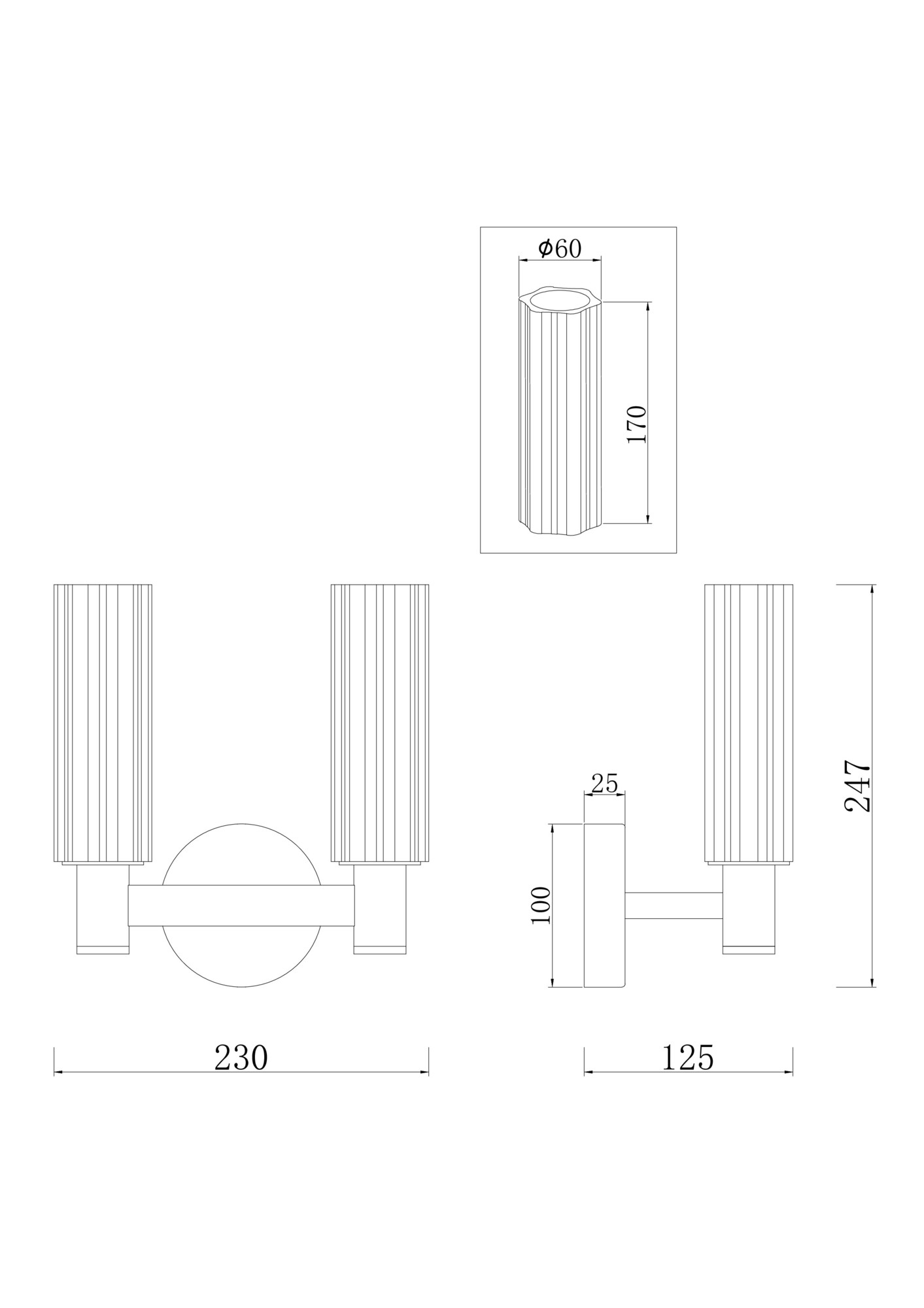 Бра Freya Ambra FR5167WL-02BS_MY